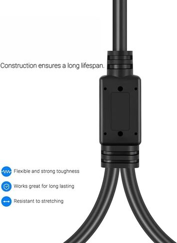 Awsyhom Balanced XLR Y Splitter Cable, XLR Microphone Cable, Male to 2 Female XLR Splitter, 3-Pin XLR Plugs to Dual XLR Jack Adaptor Cord, 3.3 Foot, Blue in Saudi Arabia