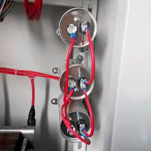 JOCOSA 30 MFD AC Capacitor 370 440 VAC 50/60Hz 30uf CBB65 Round Run Start Capacitor for Condenser Straight Cool, AC Unit Fan Motor Start, Heat Pump, Air Conditioner, Pool Pump in Kuwait