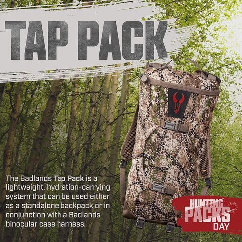 Badlands Tap Pack | Lightweight and Hydration Compatible Hunting Backpack for Quick Trips in Saudi Arabia