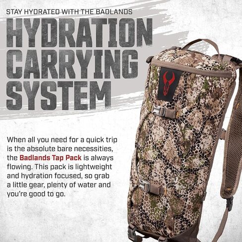 Badlands Tap Pack | Lightweight and Hydration Compatible Hunting Backpack for Quick Trips in Saudi Arabia