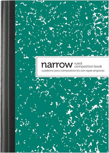 كتب تكوين رخامية صغيرة من Office Depot، 3 1/4 بوصة × 4 1/2 بوصة، مسطرة ضيقة، 80 ورقة، ألوان متنوعة (بدون اختيار اللون)، مجموعة مكونة من 4 قطع، 4170736 in Saudi Arabia
