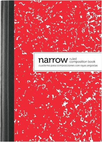 كتب تكوين رخامية صغيرة من Office Depot، 3 1/4 بوصة × 4 1/2 بوصة، مسطرة ضيقة، 80 ورقة، ألوان متنوعة (بدون اختيار اللون)، مجموعة مكونة من 4 قطع، 4170736 in Saudi Arabia