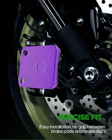 SCITOO Carbon Fiber Brake Pads Fit for 90-06 for Yamaha Banshee 350, 03-06 for Yamaha Blaster 200, 11 for Yamaha Raptor 125, 89-04 for Yamaha Warrior 350, 95-05 for Yamaha Wolverine 350 in Kuwait