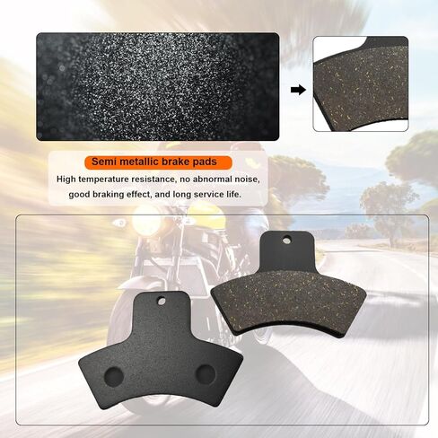 وسادات الفرامل الأمامية والخلفية لسيارة Polaris Sportsman 500 4x4 HO 400 335 Scrambler 400 500 Trail Blazer 250 400 Magnum 325 500 Trail Boss 325 Xpedition 325 425 Xplorer 250 400 ديزل 455 Sport 400 in Kuwait