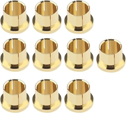 The Lord of the Tools 10PCS RCA Noise Shielding Caps Gold-Plated RCA Dust-Proof Cap Protective Cover RCA Socket End Cap for Blocking RF RFI EMI Interference and Noise in Saudi Arabia