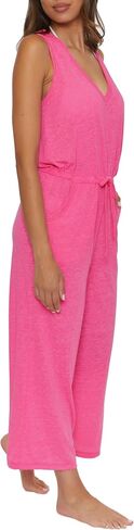 BECCA womens Beach Date Jumpsuit, Casual, Sleeveless With Pockets, Beach Cover Ups for WomenSwimwear Cover Up in Saudi Arabia