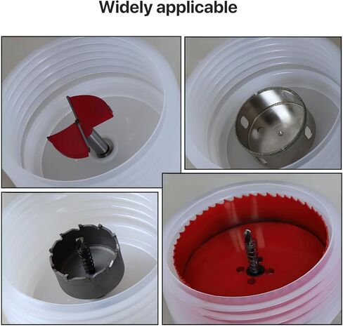 هول المنشار وعاء الغبار، الحفر جامع الغبار للإضاءة راحة 4 بوصة، 4-1 / 4 بوصة هول المنشار التقاط الغبار، 4-1 / 4 حفرة رأى الغبار وعاء الحفر الرماد وعاء هول المنشار القاطع in Kuwait