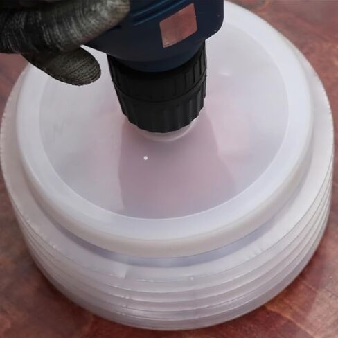 هول المنشار وعاء الغبار، الحفر جامع الغبار للإضاءة راحة 4 بوصة، 4-1 / 4 بوصة هول المنشار التقاط الغبار، 4-1 / 4 حفرة رأى الغبار وعاء الحفر الرماد وعاء هول المنشار القاطع in Kuwait