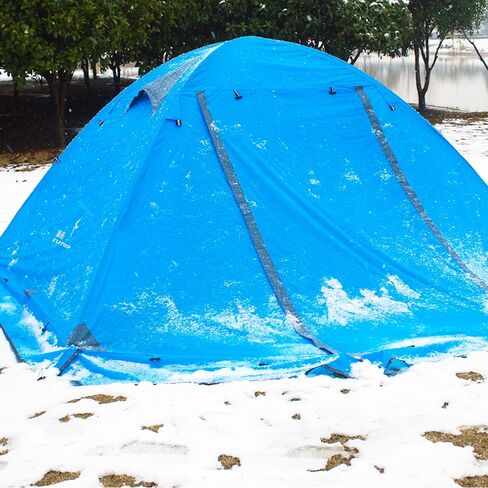 Azarxis Camping Tent 1 2 3 4 Man Person 3 4 Season Easy Set Up Waterproof Double Layer Lightweight Aluminum Rod Tents for Backpacking Hiking Trekking Travel Climbing Outdoor Activities in Saudi Arabia