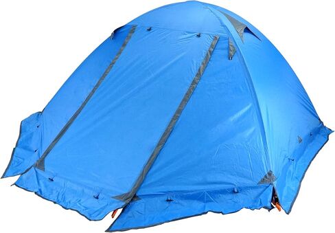 Azarxis Camping Tent 1 2 3 4 Man Person 3 4 Season Easy Set Up Waterproof Double Layer Lightweight Aluminum Rod Tents for Backpacking Hiking Trekking Travel Climbing Outdoor Activities in Saudi Arabia