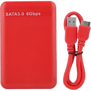 Advanced HDD Enclosure with ToolFree Design for Easily Upgrading Storage Solutions (Red) in Saudi Arabia