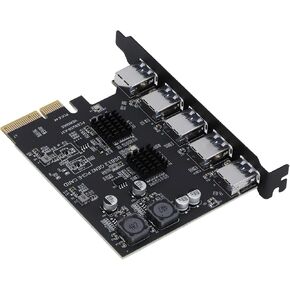 USB 3.2 Gen 2 Expansion Card, 5 Port 10Gbps in Saudi Arabia