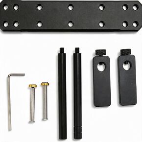 Graphics Card Support Bracket with Rubber Pad, Adjustable Height & Position, GPU Anti-Sag Holder for Case Bottom Fan, Easy Installation, Aluminum Alloy in Saudi Arabia