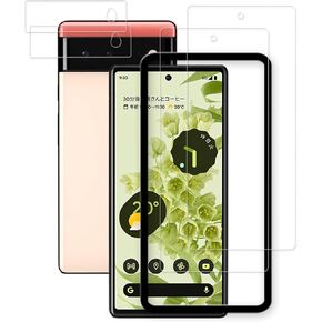 Easy Alignment Frame Designed For Google Pixel 6 Tempered Glass Screen Protector 2-Pack Camera Lens Protector Film 2-Pack in Saudi Arabia