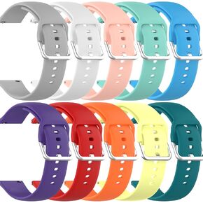 Compatible with Bark Watch Replacement Band, Adjustable Colorful Silicone Strap for Bark Smartwatch Wristband (S-10 Pack B) in Saudi Arabia