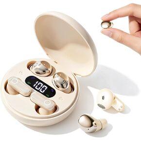 Xmenha Small Invisible Mini 2 Set Purple Earbuds Wireless Bluetooth Tiny Ear Buds for Small Ear Canals Kids Micro Invisible Headphones Low Profile Tiny Smallest Sleep Discreet Hidden Earbuds for Work in Saudi Arabia