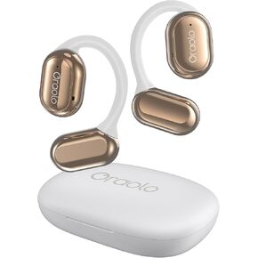 BUGANI OE03 Open Ear Headphones, Bluetooth 5.3 Wireless Headphones, Open Ear Earbuds with Immersive Stereo Sound, Clear Talk, 30H Playtime, Waterproof Sport Earbuds for Running, White in Saudi Arabia