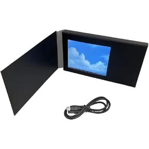 Festival 2.4Inch Screen Photo Frame Card Video Card Featuring Builts in 1GB Storage for Birthdays and Holiday Greeting Frame in Saudi Arabia