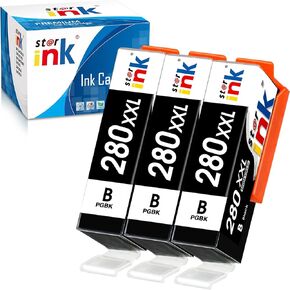 Starink PGI-280XXL Replacement for Canon 280XXL Black Ink Cartridges 3 PGBK in Kuwait
