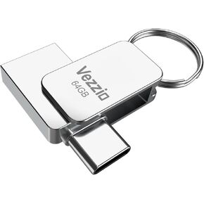 Vezzio 32GB USB C Flash Drive 100MB/S,USB 3.2 Gen1 + Type C Thumb Drive OTG in Saudi Arabia