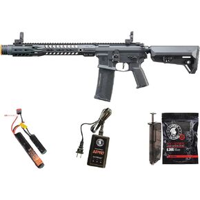 Lancer Tactical Gen 3 SLR SD AEG 13'' Airsoft Rifle Ambidextrous Left/Right Control Programmable ETU & Mosfet (Battery & Charger Included) in Saudi Arabia