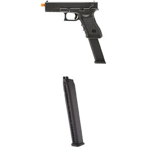 Bundle of Elite Force Glock 18C Gen3 GBB Blowback 6mm BB Pistol Airsoft Gun + GLOCK 18C Gen3 GBB Blowback 6mm BB Pistol Airsoft Gun Extended Magazine in Saudi Arabia