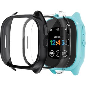 Compatible for Verizon Gizmo Watch 3 Screen Protector Case-Black*2 in Kuwait