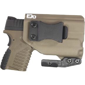 FDO Industries IWB Kydex Holster Compatible with Springfield XDS 3.3" w/Olight PLMini 2 -The Paladin Series -Made in USA- in Saudi Arabia