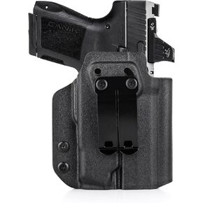 Mete MC9 Holster with Olight PLX Light, IWB Kydex Compatible with Canik Mete MC9/ MC9LS/ MC9 Prime Pistols w/PL-X Flashlight Holster in Saudi Arabia