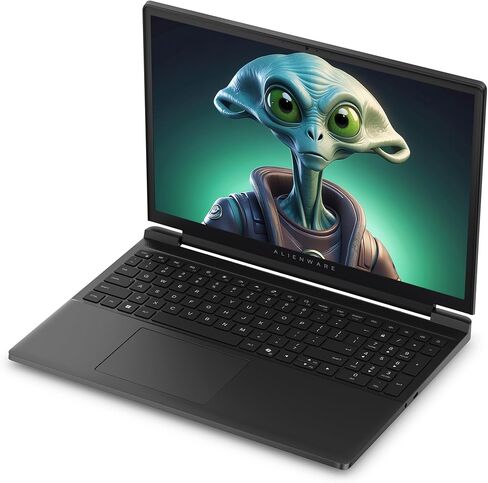 Alienware 15 Gaming Laptop, AMD Ryzen 7 260, 64 GB DDR5 RAM, 4 TB PCIe SSD, 15.3" WUXGA (1920x1200) 165 Hz, NVIDIA G-Force RTX 5060, Backlit Keyboard, W11 Home, Nova Black + Traix Mousepad in Saudi Arabia