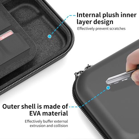 HEYSTOP Carrying Case for Nintendo Switch 2, Water-Resistant Hard Shell in Kuwait