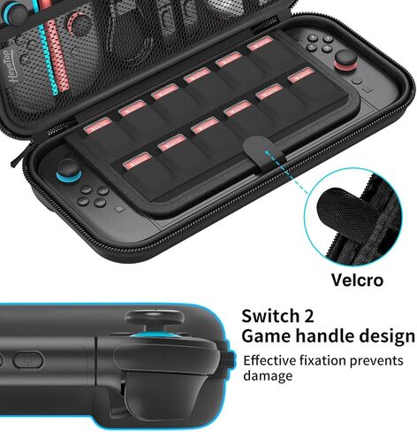 HEYSTOP Carrying Case for Nintendo Switch 2, Water-Resistant Hard Shell in Kuwait