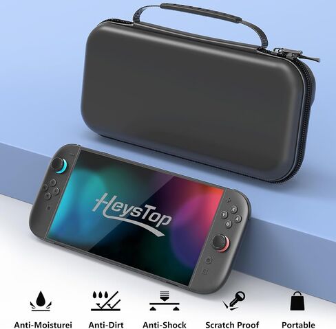 HEYSTOP Carrying Case for Nintendo Switch 2, Water-Resistant Hard Shell in Kuwait