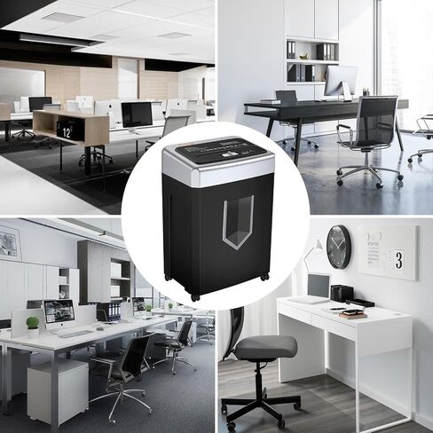 Bonsaii 15-Sheet Cross-Cut 40-Min Heavy Duty Paper Shredder for Home Office in Kuwait
