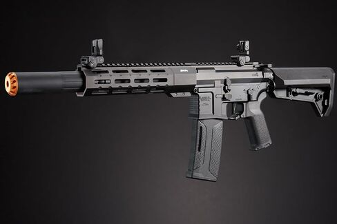 Lancer Tactical Gen 4 Nebula II MOSFET Mayo Gang 9.5" MGC4 MK3 Metal Airsoft Rifle AEG with Battery & Charger(Black) in Saudi Arabia
