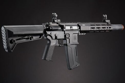 Lancer Tactical Gen 4 Nebula II MOSFET Mayo Gang 9.5" MGC4 MK3 Metal Airsoft Rifle AEG with Battery & Charger(Black) in Saudi Arabia