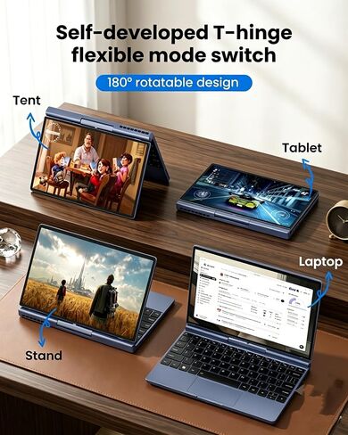 KOOFORWAY 10.1" 2-in-1 Touchscreen Mini Laptop, Intel Core i3,Win 11 Pro in Saudi Arabia