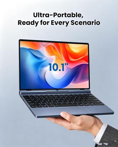 KOOFORWAY 10.1" 2-in-1 Touchscreen Mini Laptop, Intel Core i3,Win 11 Pro in Saudi Arabia