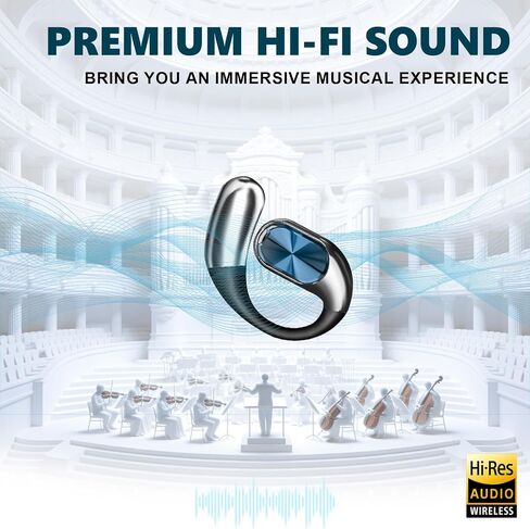 Open Ear Earbuds, Bluetooth 6.0 Wireless Earphones, ENC Mic in Saudi Arabia