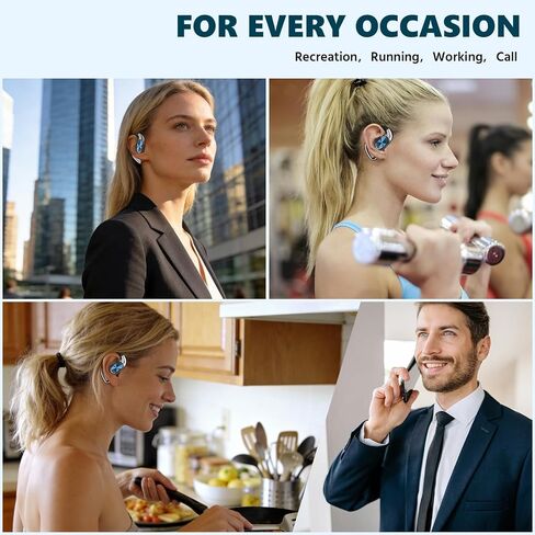 Open Ear Earbuds, Bluetooth 6.0 Wireless Earphones, ENC Mic in Saudi Arabia