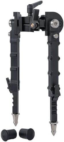 مقلاة تكتيكية واسعة النطاق للبندقية Bipod وغير قابلة للفصل مع حامل سريع الفصل يناسب سكة Picatinny in Kuwait