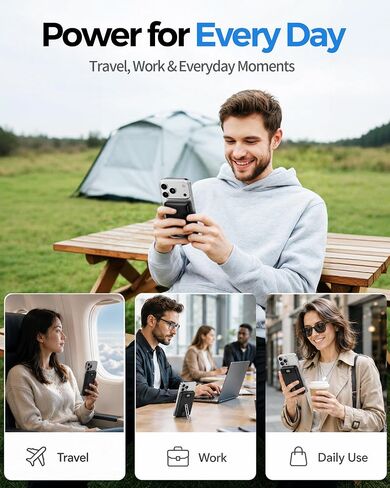 for MagSafe Power Bank iPhone,Portable Charger with USB-C Cable in Saudi Arabia