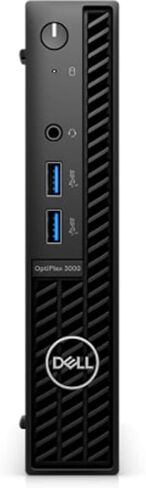 Dell Optiplex 3000 Micro Tower Desktop (2022) | Core i5-12500T - 512GB SSD Hard Drive - 8GB RAM | 6 cores @ 4.4 GHz Win 11 Home Black (Renewed) in Saudi Arabia