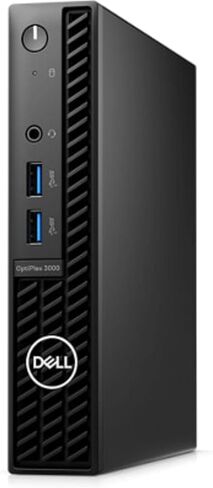 Dell Optiplex 3000 Micro Tower Desktop (2022) | Core i5-12500T - 512GB SSD Hard Drive - 8GB RAM | 6 cores @ 4.4 GHz Win 11 Home Black (Renewed) in Saudi Arabia