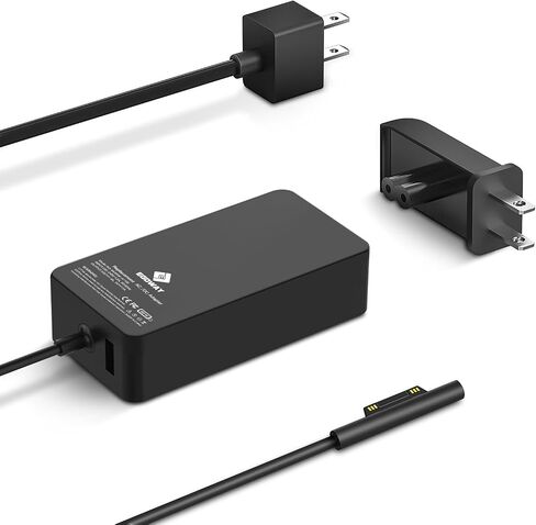 65W Microsoft Surface Charger Pro/Laptop/Book/Go Replacement AC Adapter in Saudi Arabia