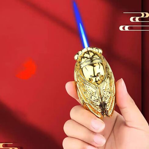 Windproof Lighters, Cool Lighters, Torches, Kitchen, Dining Room, Picnic Men's Gifts (Without Gas) 9 in Saudi Arabia