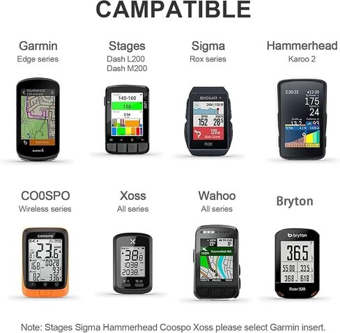 Aero Integrated Handlebar System Out Front Bicycle Computer Mount for Garmin Edge Wahoo Elemnt Bryton Fits Canyon CEP Cockpits and Wilier Filante Bar Handlebar and More (Black B) in Saudi Arabia
