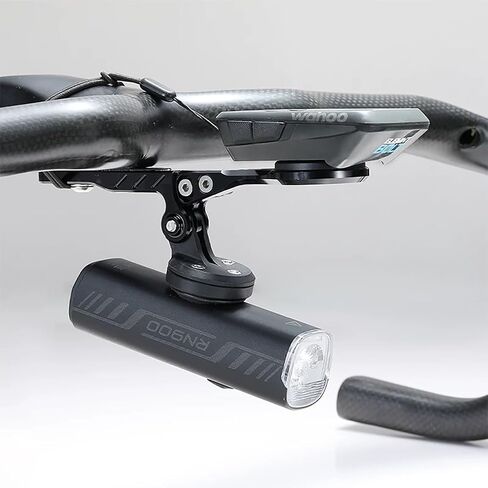 Aero Integrated Handlebar System Out Front Bicycle Computer Mount for Garmin Edge Wahoo Elemnt Bryton Fits Canyon CEP Cockpits and Wilier Filante Bar Handlebar and More (Black B) in Saudi Arabia