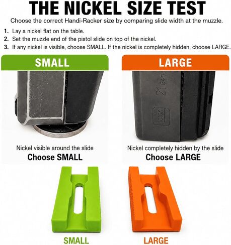 Large Pistol Slide Rack Assist Tool - No Retail Packaging in Saudi Arabia