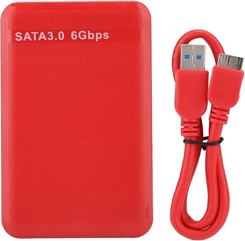 Advanced HDD Enclosure with ToolFree Design for Easily Upgrading Storage Solutions (Red) in Saudi Arabia